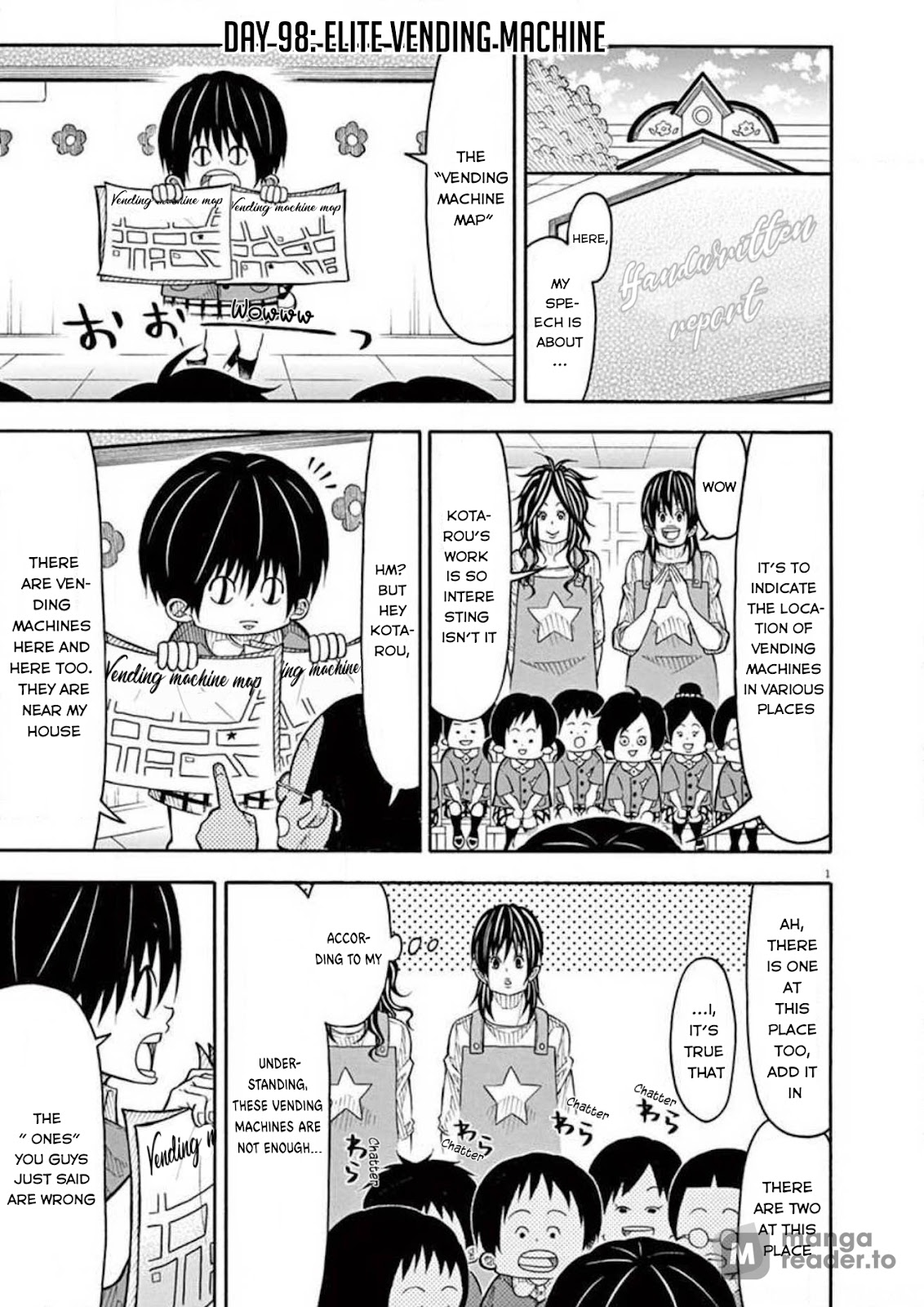Kotaro Lives Alone, Chapter 98 image 001
